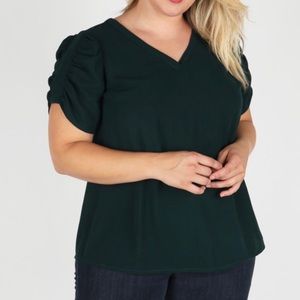 Deep Green Blouse
